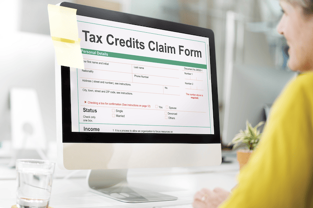 tax credits claim form