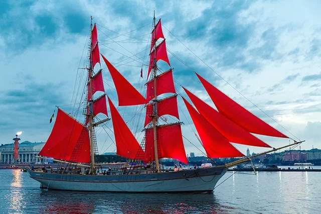 11 Best Vanguard Funds for the Rest of 2026 2 Swedish brig Tre Krunur a ship with big red flags resembling the vanguard logo.