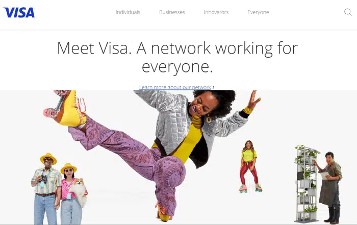 visa sign up