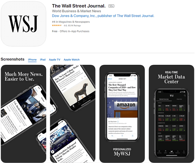 iPad Wall Street Journal App Revives Paper