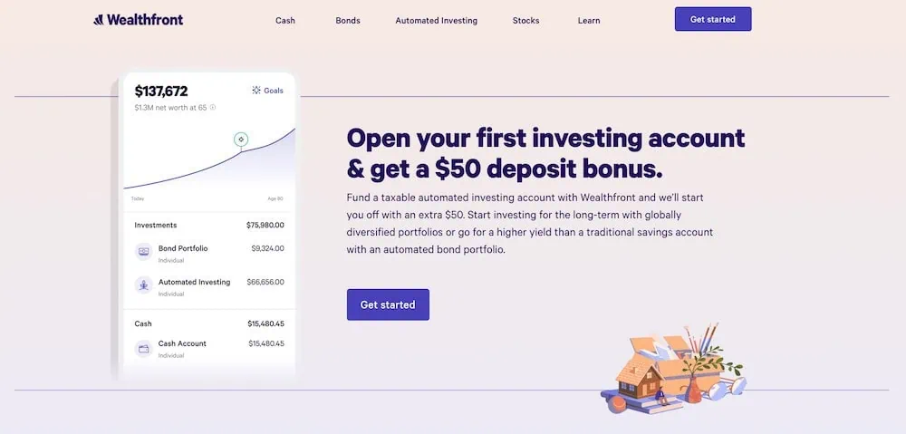 wealthfront signup new